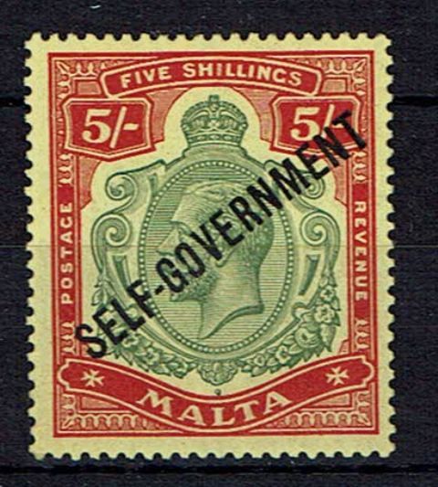 Image of Malta SG 113c LMM British Commonwealth Stamp